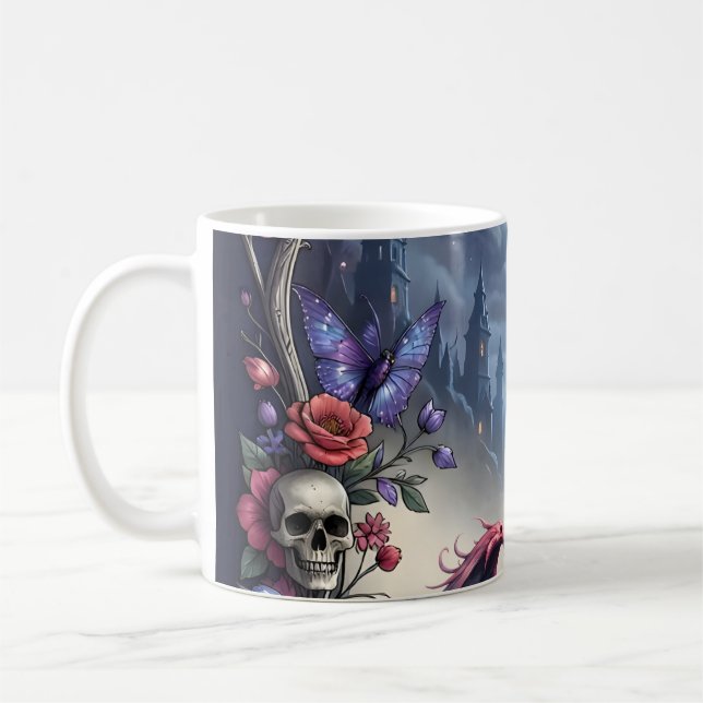 Caneca De Café Até que a Morte e o Luar nos Unam.  (Esquerda)