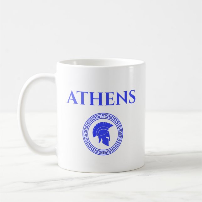 Caneca De Café Atenas Espartano (Esquerda)
