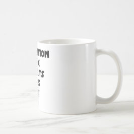 Caneca De Café ATENÇÃO aos ESTRAGOS do OSSO - Jogos de palavras