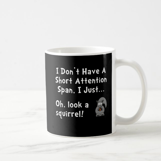 Caneca De Café Atenção curta (Direita)