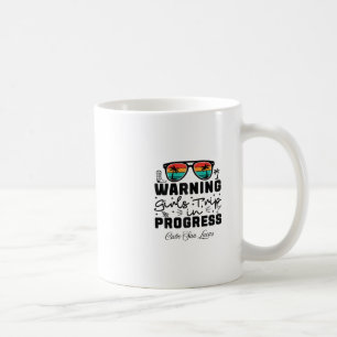 Caneca De Café Atenção Viagem de Meninas em Andamento Férias Cabo