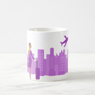 Caneca De Café Atendedor de Voo Fabuloso