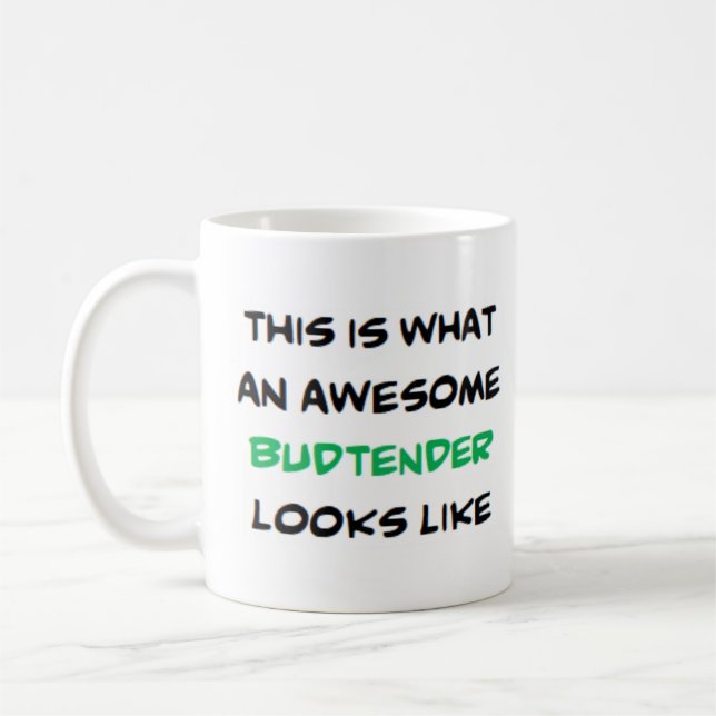 Caneca De Café atendente de dispensário, incrível (Esquerda)