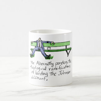 Caneca De Café Aterrando a conta de Johnson - a caneca!