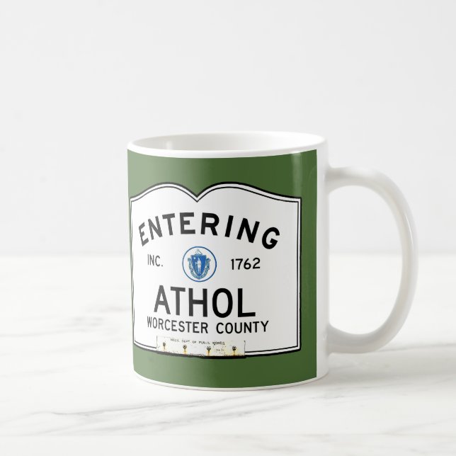 Caneca De Café Athol entrando (Direita)
