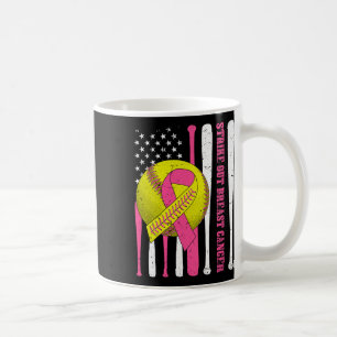 Caneca De Café Atinja o Câncer de Mama Bandeira Americana Macia F