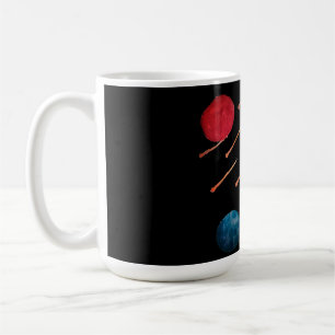 Caneca De Café Atirando estrelas no espaço