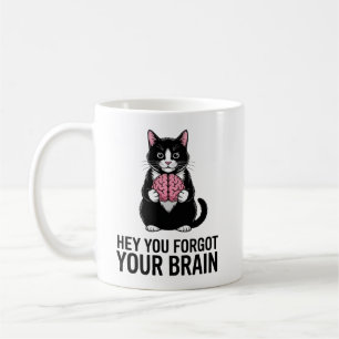Caneca De Café Atitude de Gato Antissocial Introvertido Pessoas E