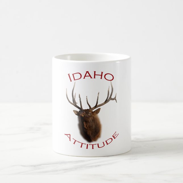 Caneca De Café Atitude de Idaho (Centro)