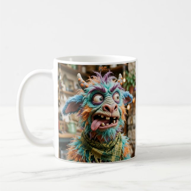 Caneca De Café Atitude em Abundância (Esquerda)