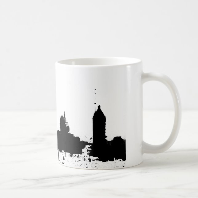 Caneca De Café ATL psto sobre para seu design da cidade (Direita)