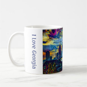 Caneca De Café Atlanta, Visite a Geórgia