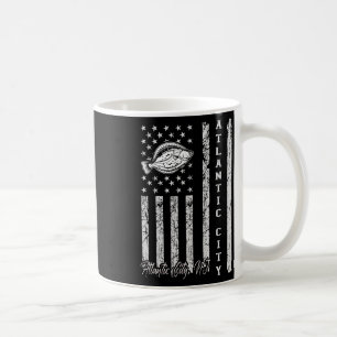Caneca De Café Atlantic City Nj Para Pescadores De Pesca De Fluke