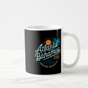 Caneca De Café Atlantis Bahamas 2025 Família Trip Friends Group V