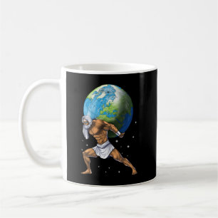 Caneca De Café Atlas de Deus da mitologia grega