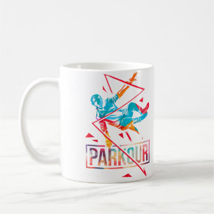 Caneca De Café Atletas Extremos de Parcouring Legal