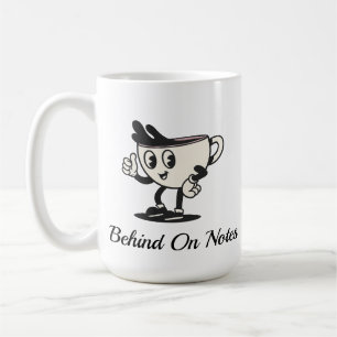 Caneca de café Atrasado nas Notas, café de Terapeu
