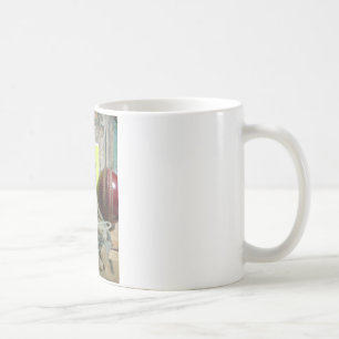 Caneca De Café Através do Campo e da Linha de Gole: Mistura de Fu