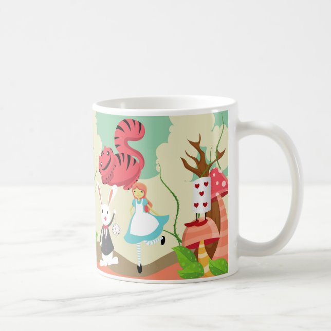 Caneca De Café Através Do Vidro (Direita)