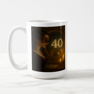 Caneca De Café Através do Vidro, Bolsamente: aniversário de 40 an