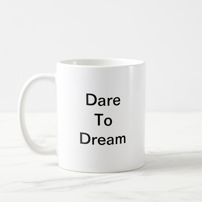 Caneca De Café Atrevo-me a sonhar mug (Esquerda)