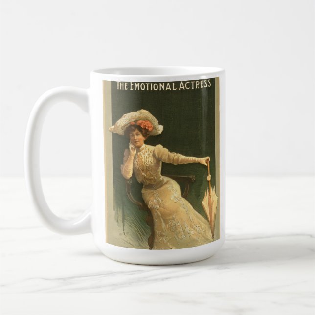 Caneca De Café Atriz emocional 1906 (Esquerda)