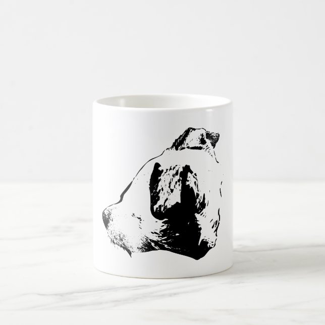 Caneca De Café Attentive Gaze em Tinta (Centro)