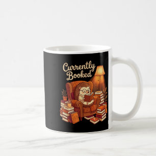 Caneca De Café Atualmente reservado design de leitura de ouriço a