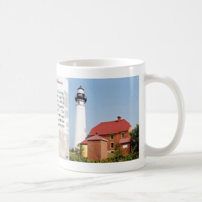 Caneca De Café Au Sable Lighthouse (Direita)