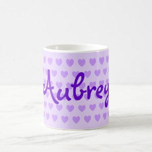 Caneca De Café Aubrey em roxo