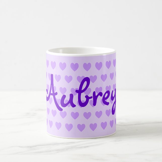 Caneca De Café Aubrey em roxo (Centro)