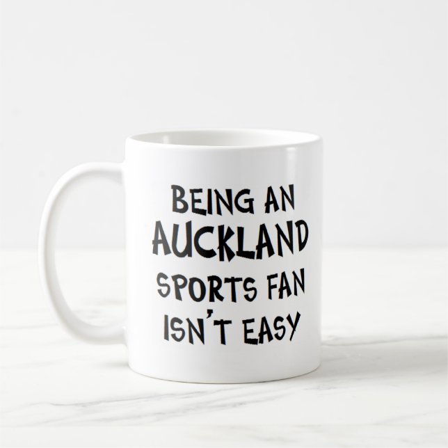 Caneca De Café auckland sports fan, being (Esquerda)