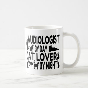 Caneca De Café Audiologista Cat Lover