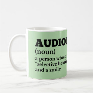 Caneca De Café Audiologista Definista Humor