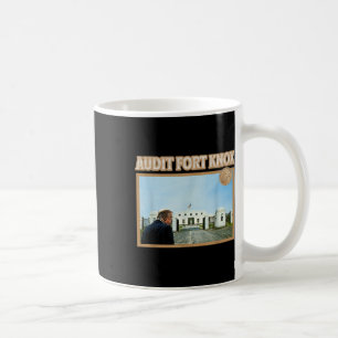 Caneca De Café Audit Fort Knox Kentucky Dourada Bullion Funny