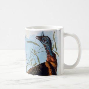 Caneca De Café Audubon: Turquia selvagem