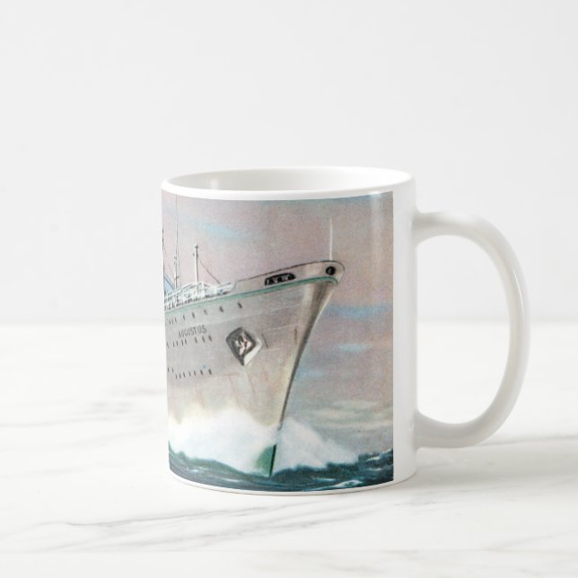 Caneca De Café Augusto da Linha Italiana (Direita)