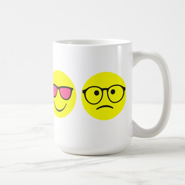 Caneca De Café Aumentaram os vidros coloridos (Direita)