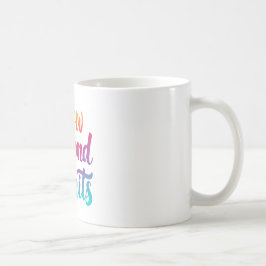 Caneca De Café Aumente além dos limites - Mug Motivacional Colori