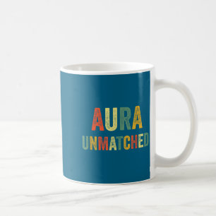 Caneca De Café Aura Viral Incomparável Gíria da Geração Z