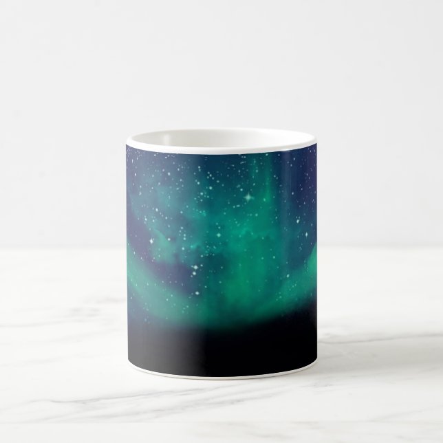 Caneca De Café Aurora boreal (Centro)