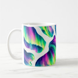 Caneca De Café Aurora Boreal Luzes do Norte