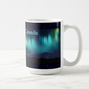 Caneca De Café Aurora Borealis