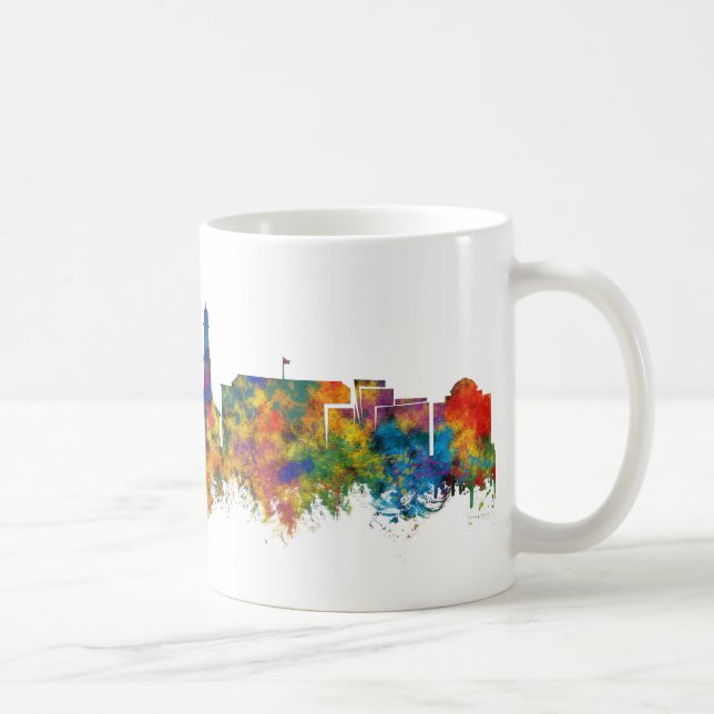 Caneca De Café Aurora Colorado Skyline (Direita)