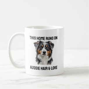 Caneca De Café Aussie Hair & Love Funny Mug