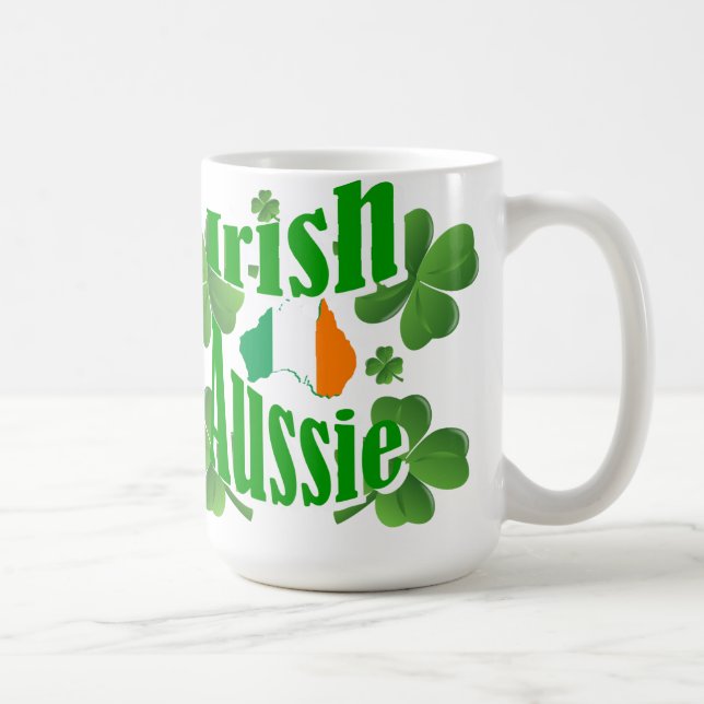 Caneca De Café aussie irlandesa (Direita)