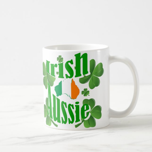 Caneca De Café aussie irlandesa (Direita)