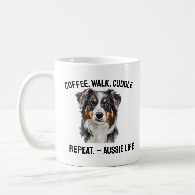 Caneca De Café Aussie Life Coffee Cuddle Mug (Esquerda)