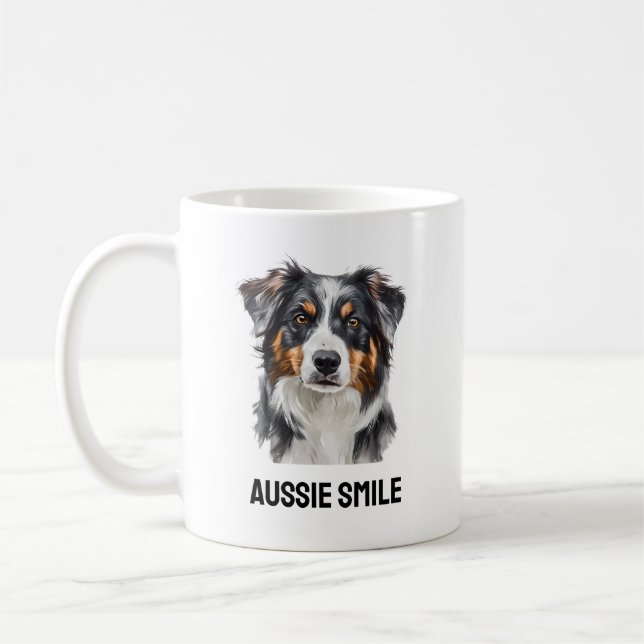 Caneca De Café Aussie Smile Mug - Feliz Presente Australiano Past (Esquerda)