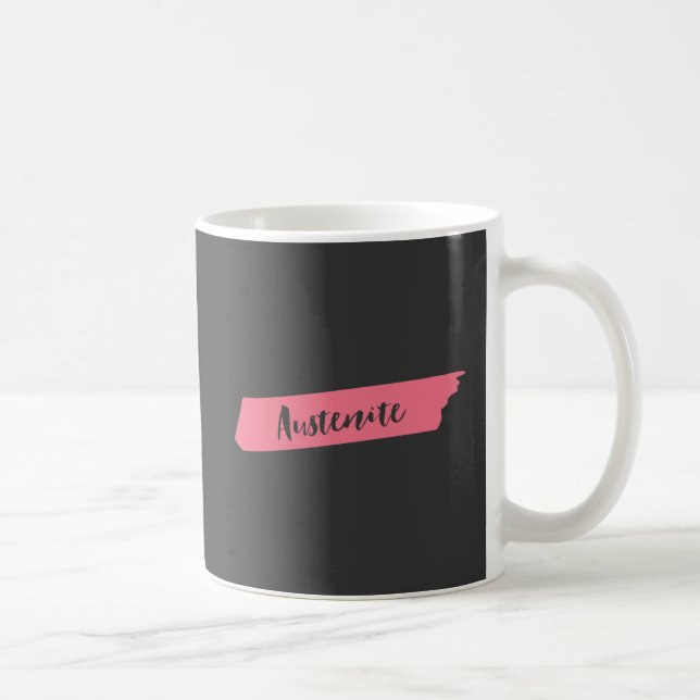 Caneca De Café Austenite Pincel Rosa (Direita)
